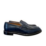 Mocassino Penny Doucal's Uomo in Pelle Bluette art. DU2405PHOEUF007NB10