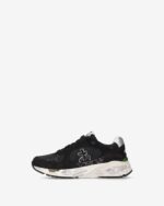 Sneakers Premiata Donna in Camoscio e Nylon Nero art. Mased 8114 - immagine 3