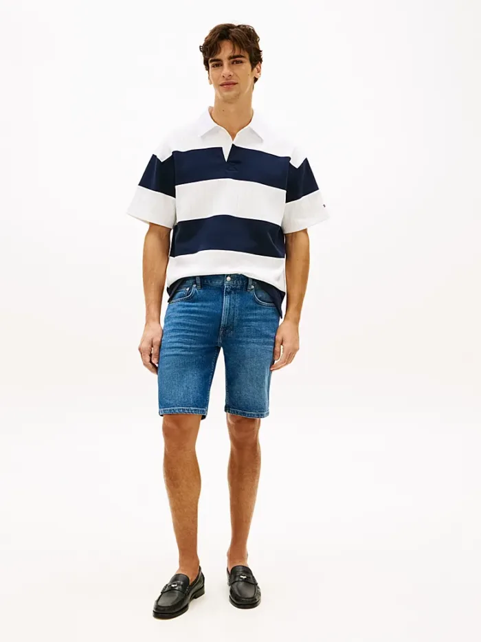 Shorts Bermuda Tommy Hilfiger di Jeans art. MW0MW42558 1A7, foto 1 di 4
