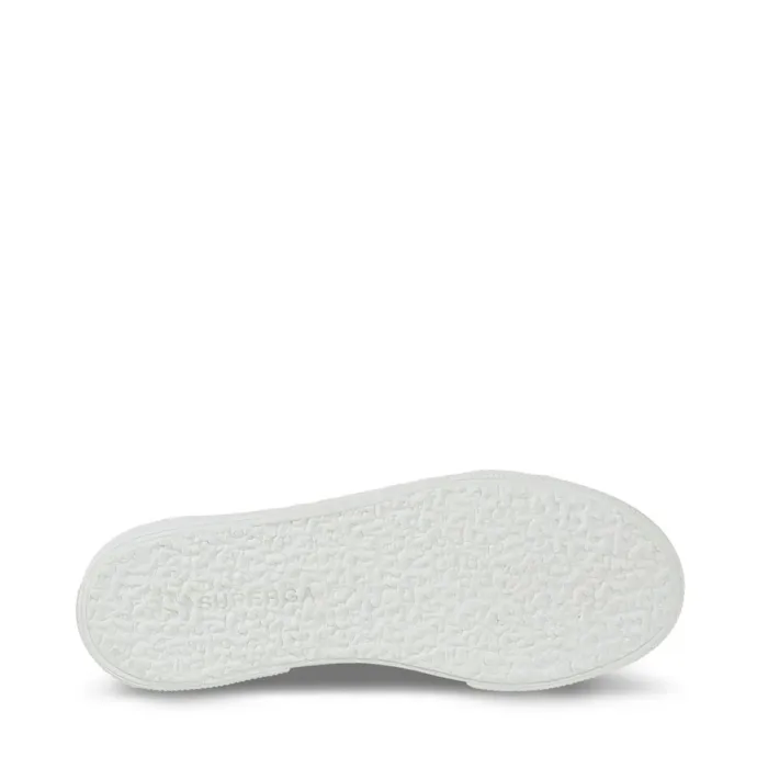 Sneakers Platform Superga Donna in Tela Macrame Bianca art. 2740 Flower Macrame, foto 5 di 5