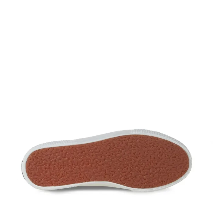 Sneakers Platform Superga Donna in Tela Bianca art. 2740 Platform White, foto 5 di 5