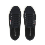 Sneakers Platform Superga Donna in Tela Blu art. 2740 Platform Navy - immagine 4