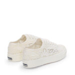 Sneakers Platform Superga Donna in Pizzo Macramè Avorio art. 2740 Platform Pizzo Macrame - immagine 3