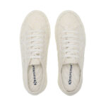 Sneakers Platform Superga Donna in Pizzo Macramè Avorio art. 2740 Platform Pizzo Macrame - immagine 4