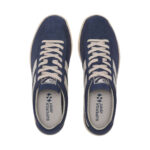 Sneakers Superga Uomo in Tela Blu Suola Avorio art.1960 Capri Cotton HairySuede Navy-White Avorio - immagine 4