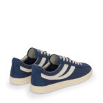 Sneakers Superga Uomo in Tela Blu Suola Avorio art.1960 Capri Cotton HairySuede Navy-White Avorio - immagine 3