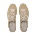 Sneakers Superga Uomo in Tela Beige Chiaro Suola Avorio art.1960 Capri Cotton HairySuede Beige LT-White Avorio - immagine 4