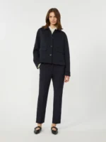Pantalone MaxMara Weekend a sigaretta in lana stretch blu art. WKDCANON - immagine 4