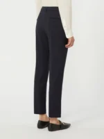 Pantalone MaxMara Weekend a sigaretta in lana stretch blu art. WKDCANON - immagine 3