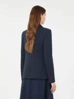 Giacca MaxMara Weekend in jersey di cotone color blu art. WKDGINNASTA - immagine 3