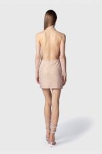 MiniAbito Donna Twentyfourhaitch in Jersey Strass Nude Art. Lipe - immagine 2