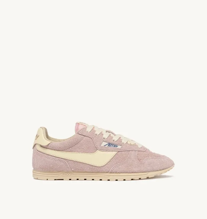 Sneakers Autry Windspin Donna in Camoscio Rosa art. WSLW UB11, foto 1 di 8