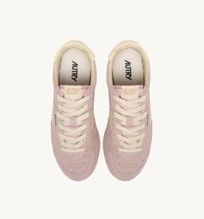 Sneakers Autry Windspin Donna in Camoscio Rosa art. WSLW UB11, foto 5 di 8