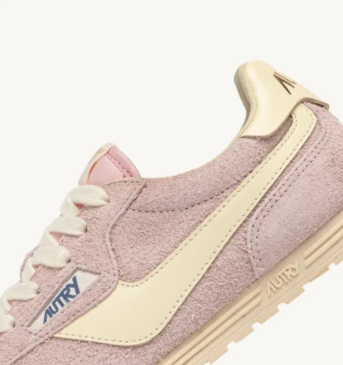Sneakers Autry Windspin Donna in Camoscio Rosa art. WSLW UB11, foto 6 di 8