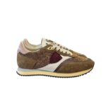 Sneakers Donna Philippe Model Blville In Camoscio e Glitter Marroni art. BVLD GR06