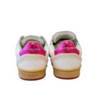 Sneakers Donna Philippe Model PGAL in Pelle Bianca e Spoiler Fucsia art. PGLD VG01 - immagine 4