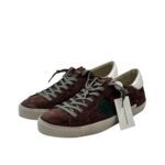 Sneakers Uomo Philippe Model Paris Prsx in Camoscio Marrone e Spoiler Bianco art. PRLU XS25 - immagine 3