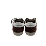 Sneakers Uomo Philippe Model Paris Prsx in Camoscio Marrone e Spoiler Bianco art. PRLU XS25 - immagine 4