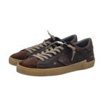 Sneakers Uomo Philippe Model Paris Prsx in Pelle Testa di Moro,Linguetta in Camoscio art. PRLU WRG1 - immagine 3