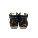 Sneakers Stivaletto Donna Philippe Model Paris Prsx High in Camoscio Nero e Cavallino Maculato art. PRHD AX03 - immagine 4