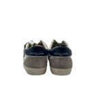 Sneakers Uomo Philippe Model Paris Prsx in Pelle Avorio,Spoiler Blu e Linguetta in Camoscio Beige art. PRLU WX57 - immagine 4