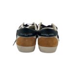 Sneakers Uomo Philippe Model Paris Prsx in Pelle Bianca e Spoiler Nero e Camoscio Beige art. PRLU WX58 - immagine 4