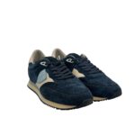 Sneakers Uomo Philippe Model Paris Blville in Camoscio Blu e Spoiler Avorio art. BVLU D004 - immagine 2