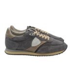 Sneakers Uomo Philippe Model Blville In Camoscio Grigio art. BVLU D003