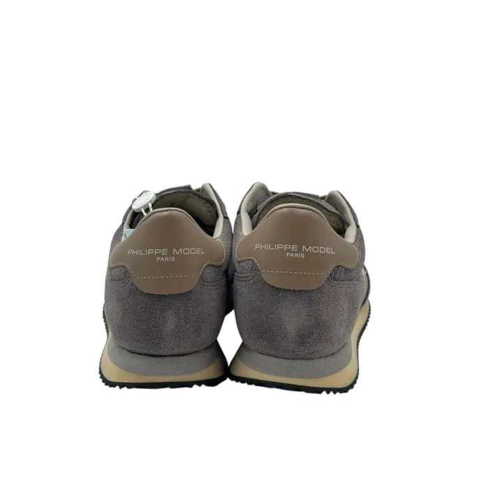 Sneakers Uomo Philippe Model Blville In Camoscio Grigio art. BVLU D003, foto 4 di 4