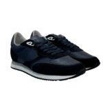 Sneakers Uomo Philippe Model Blville In Camoscio E Pelle Blu art. BVLU VD12 - immagine 2