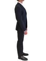Abito Lardini in Tessuto Tecnico Misto Cotone Blu e Pantalone con Elastico Art. CN149E PAEL66701 850 - immagine 4