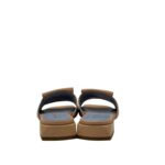 Ciabatta Lorenzo Mari In Pelle Beige Corda, Accessorio Oro Tacco 3 cm art. Samu Mag 51 - immagine 5