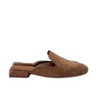 Sabot Lorenzo Mari in Camoscio Nude Tacco 3 cm art. Calla 13