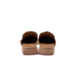 Sabot Lorenzo Mari in Camoscio Nude Tacco 3 cm art. Calla 13 - immagine 4