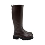 Stivali Guglielmo Rotta in Pelle Testa di Moro Fondo Commander Tacco 4 cm art. Warth