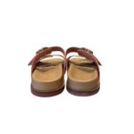 Sandali Doppia Fascia Lorenzo Mari In Rafia Beige art. Primula 01 - immagine 4