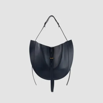 Borsa Hobo Grande a Spalla Minobossi in Morbida Nappa Nera art. PROMISLIZLILLE NERO