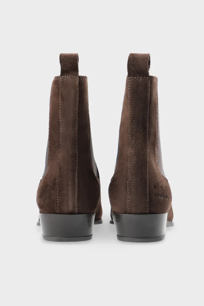 Stivaletto Camperos Copenhagen in Camoscio Testa di Moro Art CPH294 Suede Chocolate H 4, foto 3 di 3