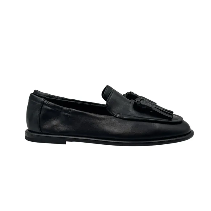 Ballerine Pomme D'Or in Pelle Nera art. 1341 GLOVE NERO CUOIO NERO+GOCCIA+GUA.G, foto 1 di 4