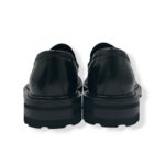 Mocassino Uomo con Nappine Barrett In Pelle Spazzolata Nera Con Fondo Commander Art. 242U071.007 - immagine 4