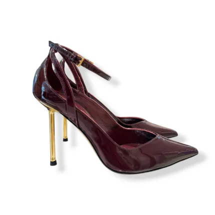 Décolleté Ninalilou in Vernice Merlot tacco 10 cm art. 362507HL VERNICE MERLOT 690