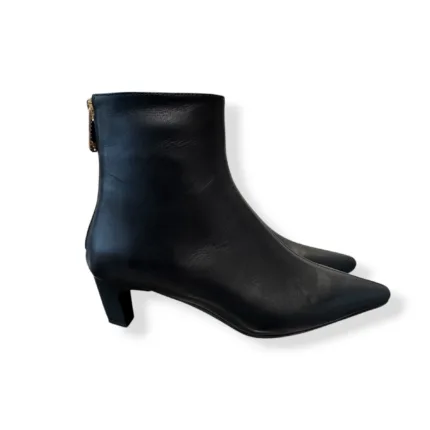 Tronchetti Lorenzo Mari in Pelle Portos Nera H 5 cm art. Katty 02