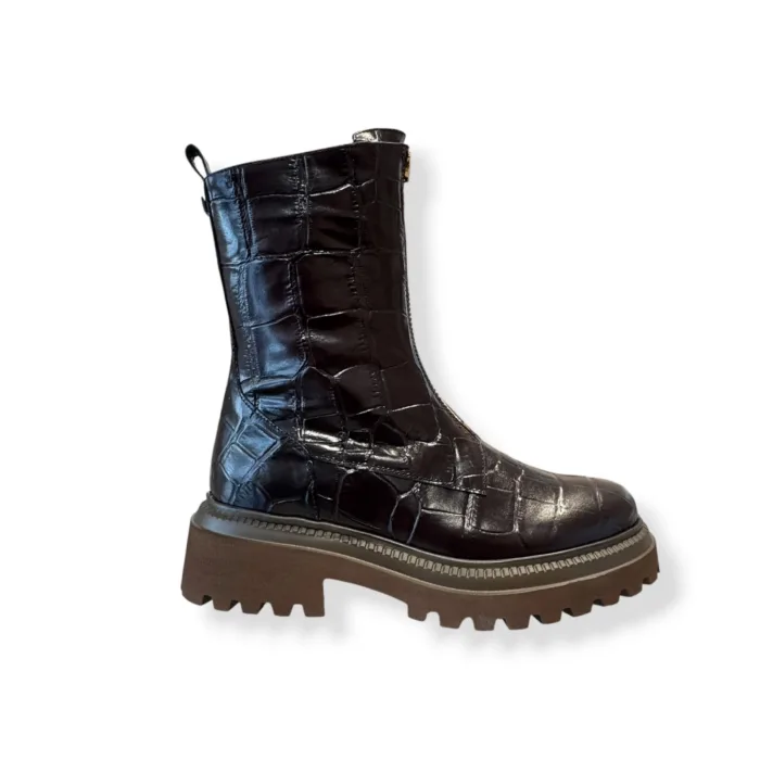 Biker Lorenzo Mari in Pelle Cocco Testa di Moro H 6 cm art. Charlotte 03, foto 1 di 4