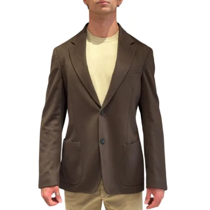 Giacca Lardini in Misto Lana e Cashmere Testa di Moro Art. CN6202E33 ACIF67546 460