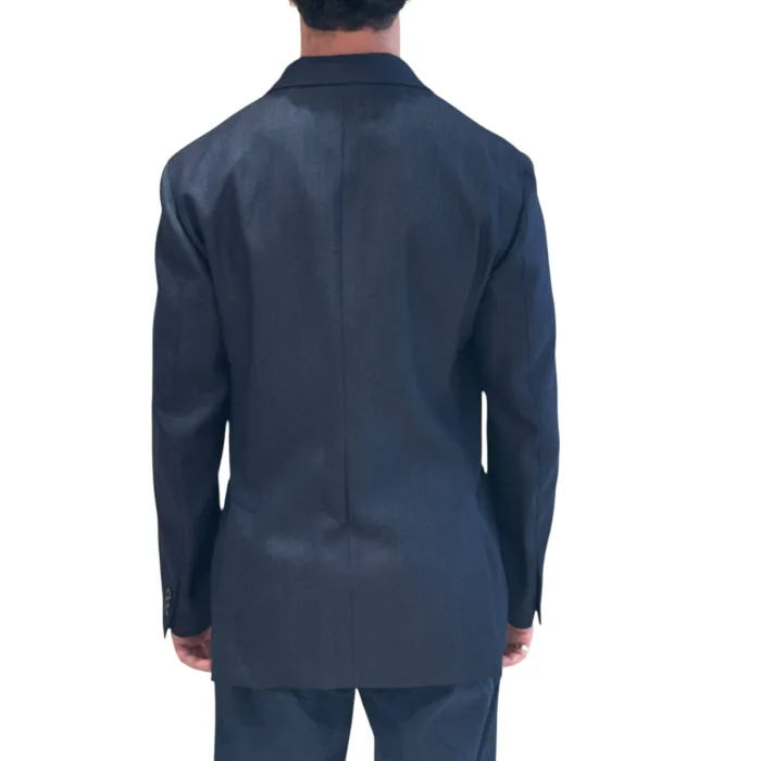 Giacca Lardini in Lana Effetto Jeans Art. CN6202E ASIF67446 850, foto 3 di 3