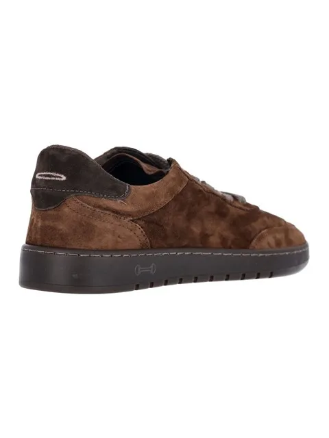 Sneakers Uomo Piumha In Camoscio Testa di Moro art. PHU021 561 DARK BROWN, foto 4 di 5