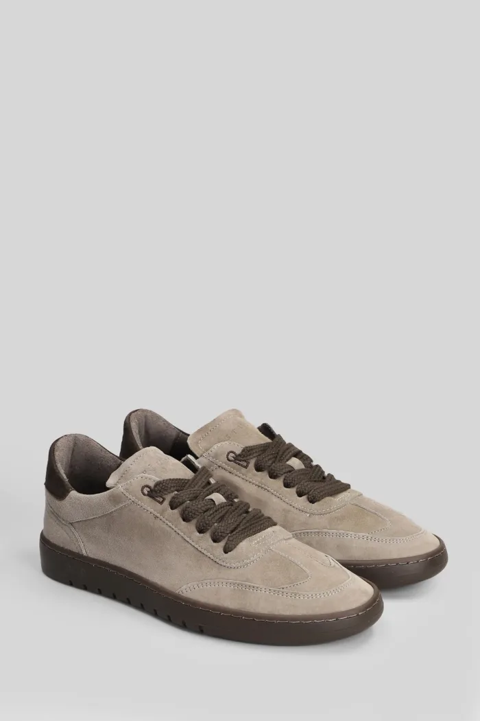 Sneakers Uomo Piumha In Camoscio Tortora art. PHU001 282 TAUPE, foto 2 di 5