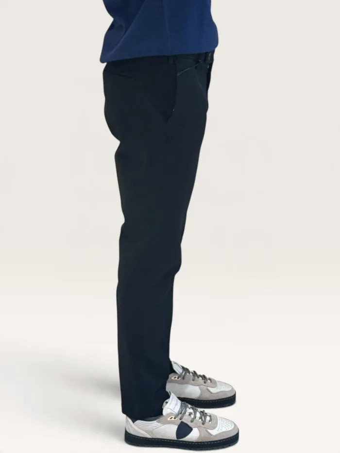 Pantalone Tasca a Filo Michael Coal Brad In Caldo Cotone Nero One More Size art. MCBRAOMS2505F26C Capri, foto 2 di 3
