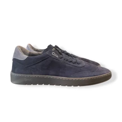 Sneakers Uomo Piumha In Camoscio Blu art. PHU005 007 BLUE