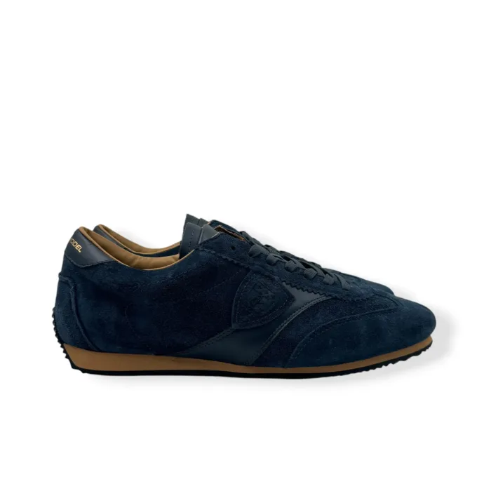 Sneakers Uomo Philippe Model Planche in Camoscio Blu art. PNLU D011, foto 1 di 5